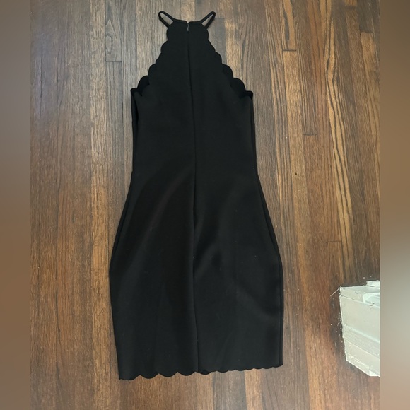 Likely Black Scalloped cocktail Mini Dress XS - Picture 5 of 5